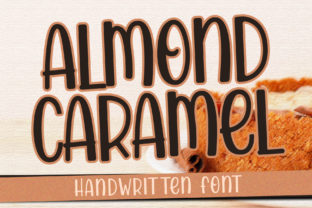 Almond Caramel: A Sweet and Relaxed Handwritten Font for Creative Workflows