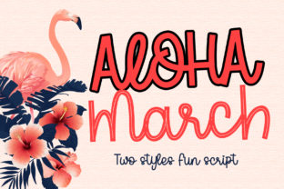 Aloha March Font: A Versatile Choice for Modern Design