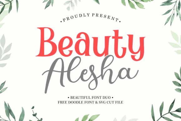 Beauty Alesha: The Handwritten Font That Elevates Every Design Project