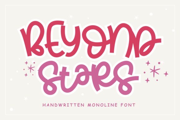 Beyond Stars: A Font That Captures Creativity in Every Detail