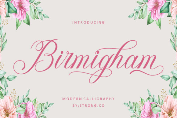 Birmigham: A Handwritten Font with Timeless Elegance
