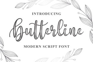 Butterline: A Font That Balances Playfulness and Sophistication