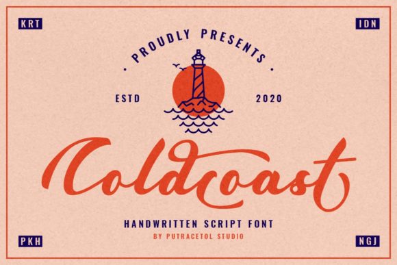 Coldcoast: A Timeless Handwritten Script Font for Creative Projects