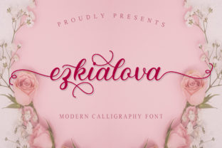 Ezkialova: A Handwritten Font with a Touch of Elegance
