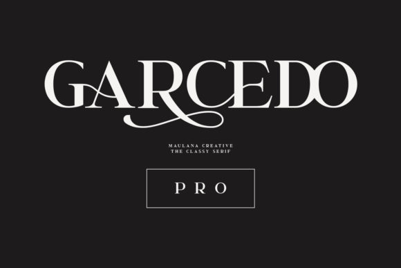 Garcedo: A Timeless Serif Font for Modern Design Projects
