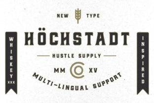 Höchstadt Font: A Timeless Vintage Serif Style