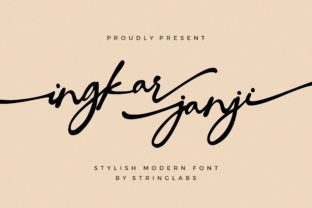 Ingkar Janji: A Timeless Font for Modern Creativity