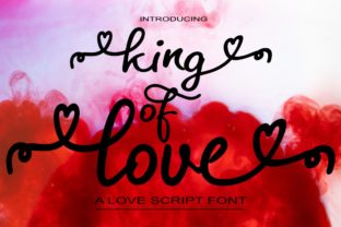 King of Love: A Versatile Script Font for Creative Projects