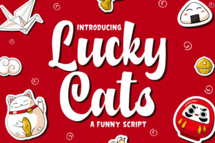 Lucky Cats: A Playful Script Font for Creative and Professional Workflows