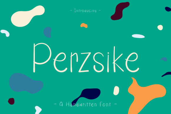Perzsike: A Simple and Joyful Handwritten Font