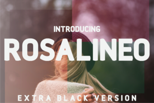 Rosalineo Extra-Black: A Modern Typographic Tribute to Helvetica