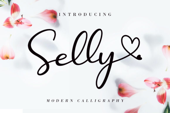 Selly: A Handwritten Font with Heartwarming Style for Designers and Creators