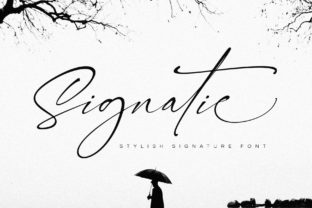Signatie: A Stylish Handwritten Font for Elegant Design Projects