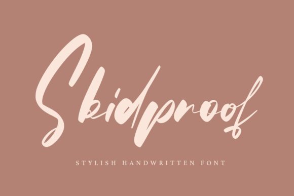 Skidproof: A Font That Elevates Your Design