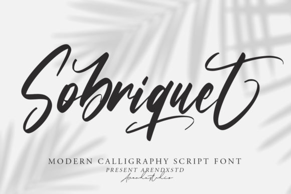Sobriquet: A Timeless Handwritten Font for Elegant Design and Nostalgic Expression